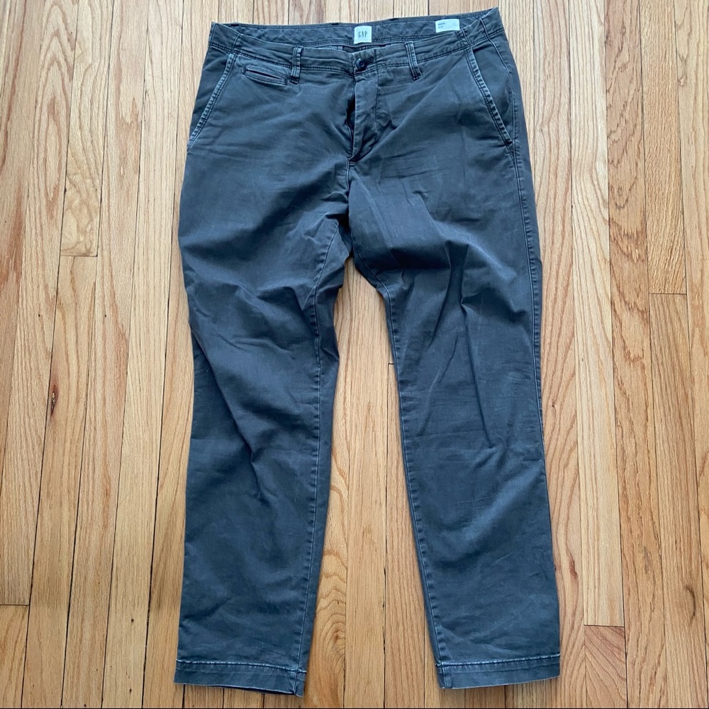 Gap gray chinos 34x30